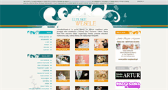 Desktop Screenshot of lubuskiewesele.pl